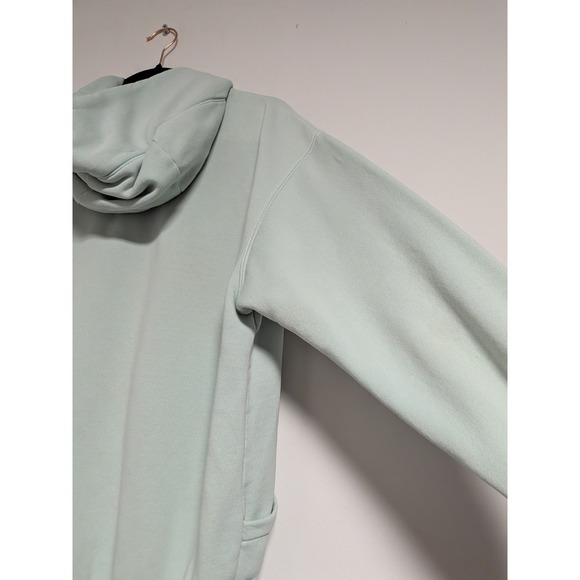 Nike Sportswear Essential Hoodie Mint Green Embroidered Swoosh Pullover Small - Picture 9 of 11